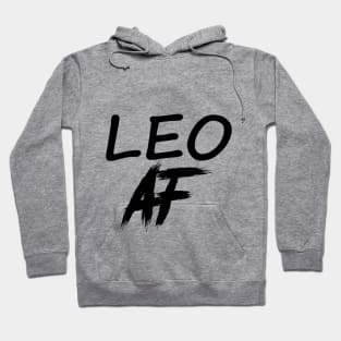 LEO AF BLACK Hoodie